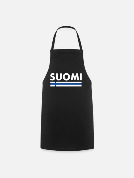 Suomi - Kochschürze - Schwarz
