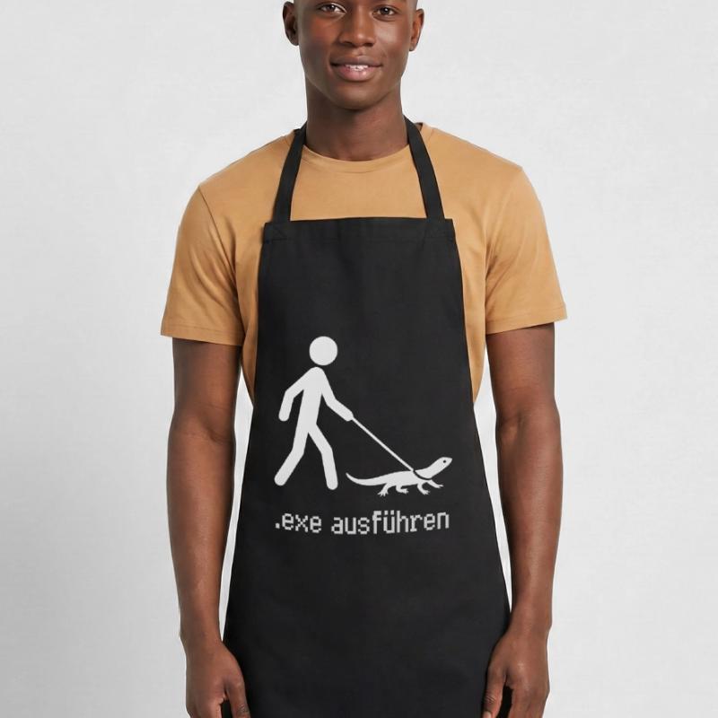 EXE Run Admin Computer Scientist Programmer Cooking Apron