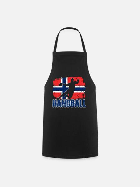 Handball Norvège - Tablier de cuisine - noir