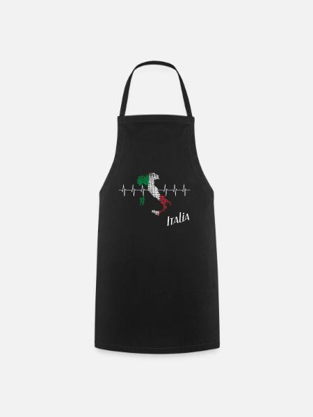 Italia italia - Kochschürze - Schwarz