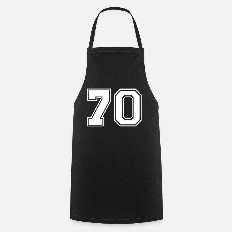 70 - Kochschürze - Schwarz
