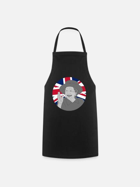 RIP Queen Elizabeth II - Kochschürze - Schwarz