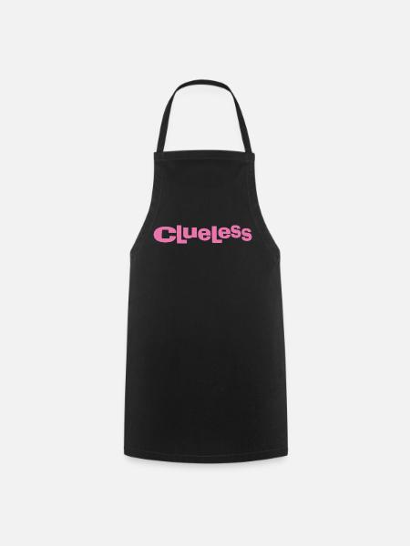 Clueless Classic Logo - Cooking Apron - black