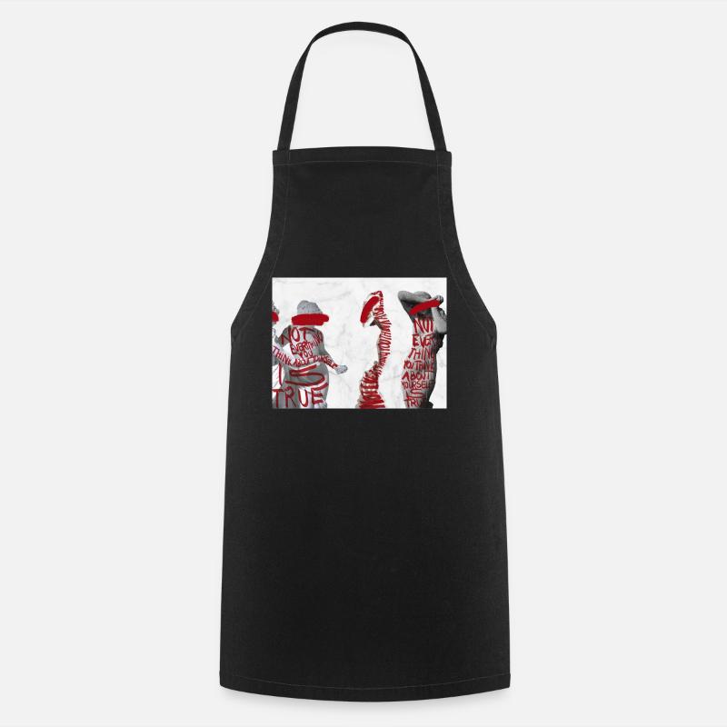 Amour-propre - Tablier de cuisine - noir