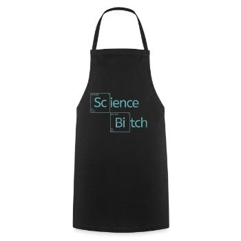 Wissenschaft Frauen Vintage - Kochschürze - Schwarz - Vorne - AI Model Male 185 dark (185cm)