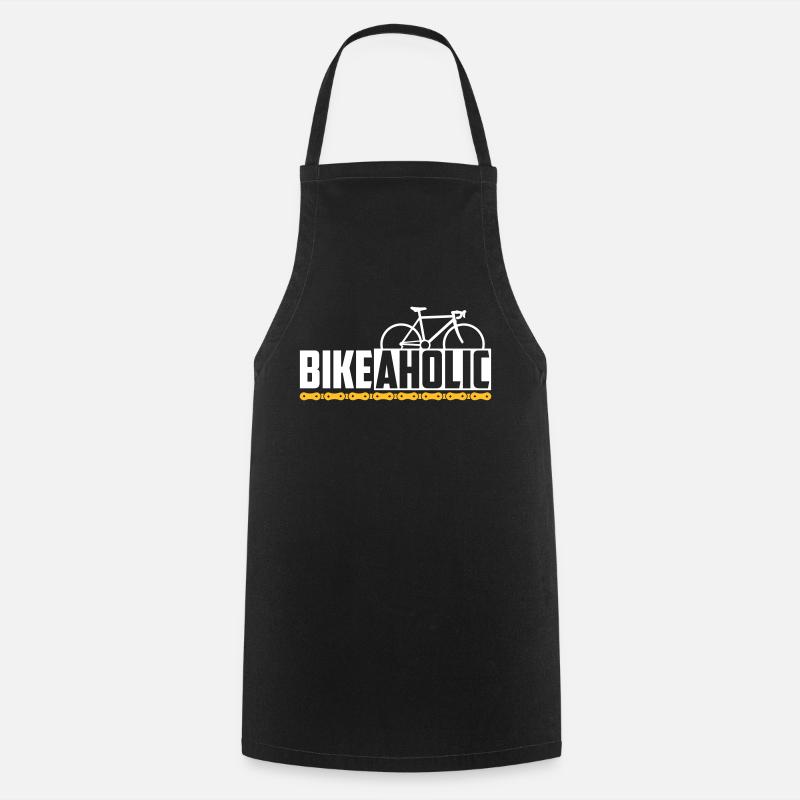 faire du vélo - Tablier de cuisine - noir
