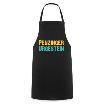 Penzinger Urgestein Wien Österreich Spruch - Kochschürze - Schwarz - Vorne - AI Model Male 185 dark (185cm)