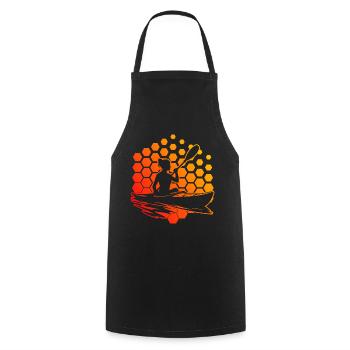 Kayak Homme Kayak Canoë Kayak Femme - Tablier de cuisine - noir - Devant - AI Model Male 185 dark (185cm)