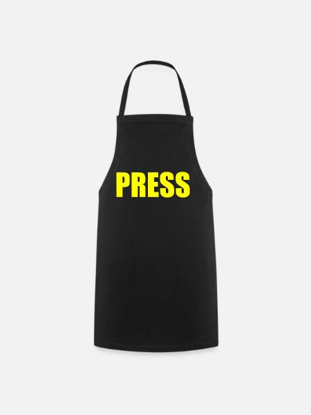 Press - Tablier de cuisine - noir