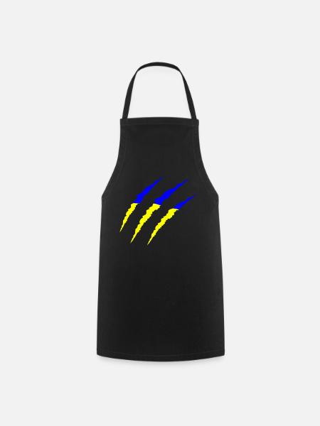 Krallen Ukraine - Kochschürze - Schwarz