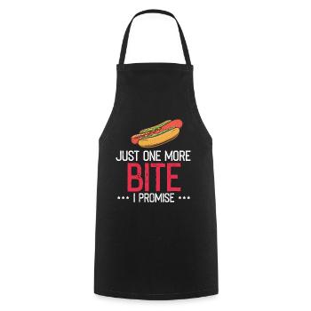 Hot Dog Love Hot Dog Saucisse Cadeau Ketchup - Tablier de cuisine - noir - Devant - AI Model Male 185 dark (185cm)