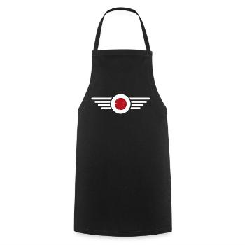 Ich liebe Japan, Stil Design T-Shirt - Kochschürze - Schwarz - Vorne - AI Model Male 185 dark (185cm)