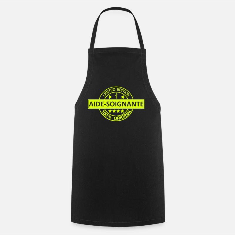 aide-soignante limited - Tablier de cuisine - noir