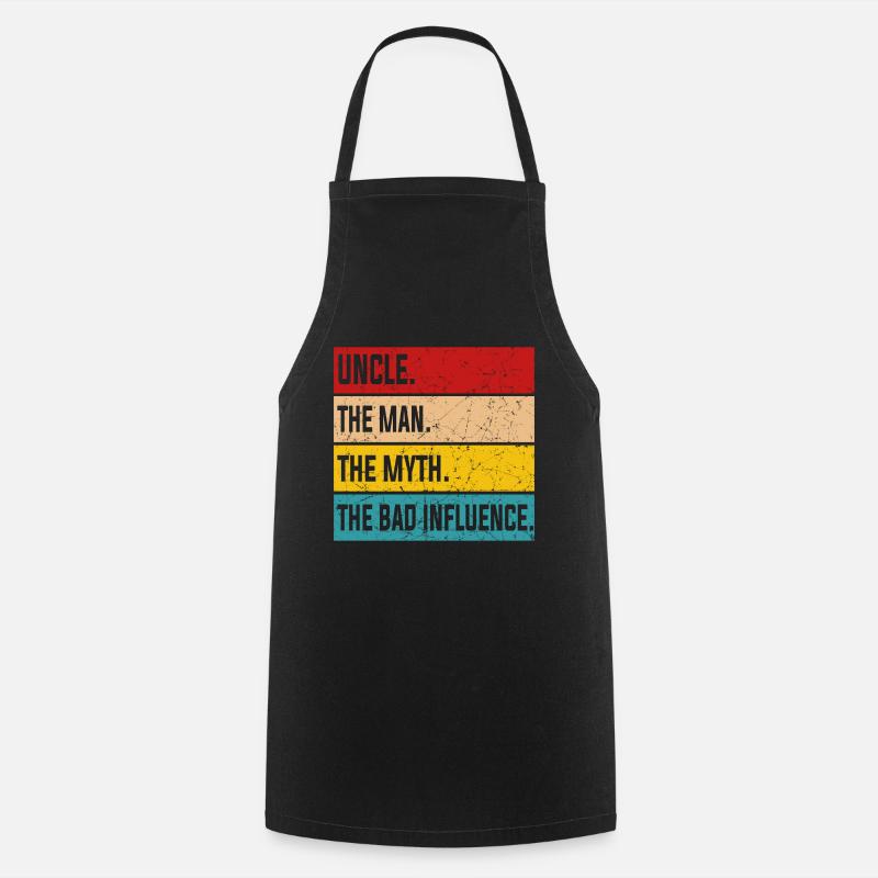 uncle - Cooking Apron - black