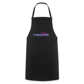 Wannabe Spicey - Cooking Apron - black - Front - AI Model Male 185 dark (185cm)