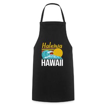 Hawaii - Tablier de cuisine - noir - Devant - AI Model Male 185 dark (185cm)