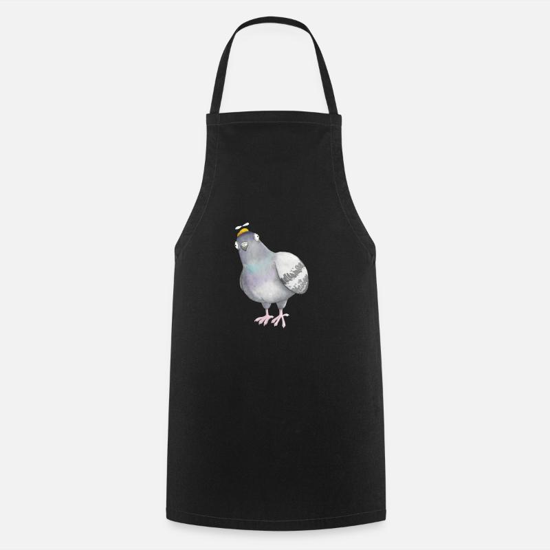 Pigeon (s) nut - Cooking Apron - black