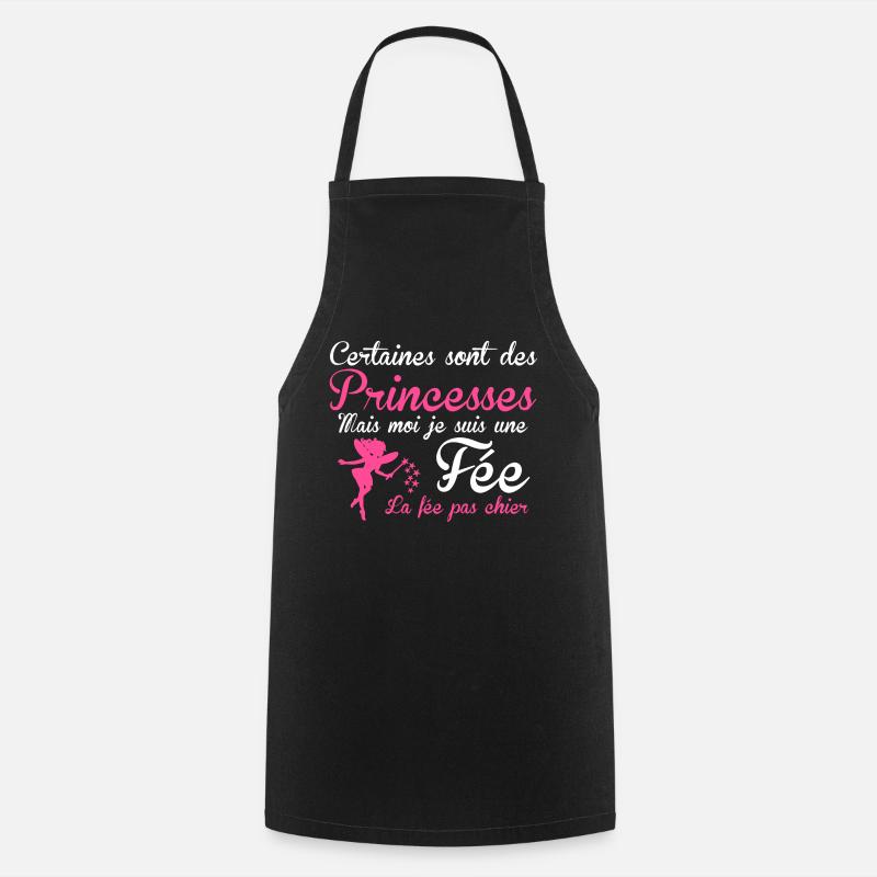 la fée pas chier - Tablier de cuisine - noir