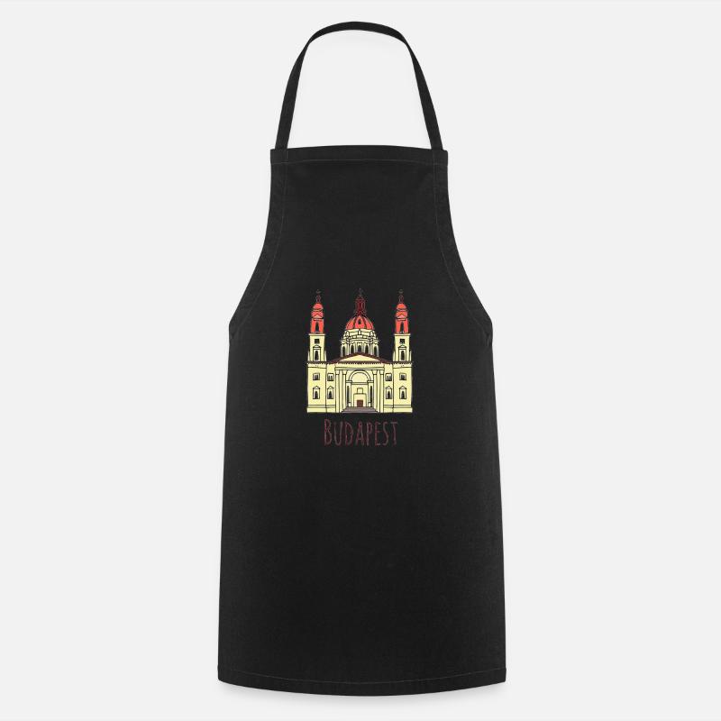 Budapest - Tablier de cuisine - noir