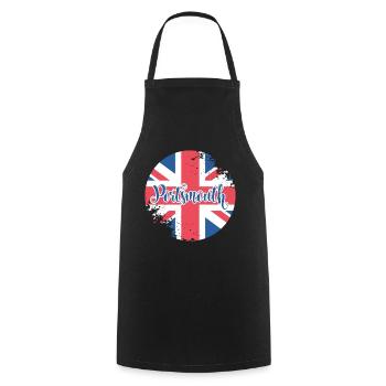 Button Portsmouth - Kochschürze - Schwarz - Vorne - AI Model Male 185 dark (185cm)