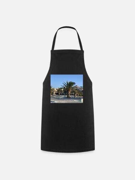 Palm tree - Cooking Apron - black