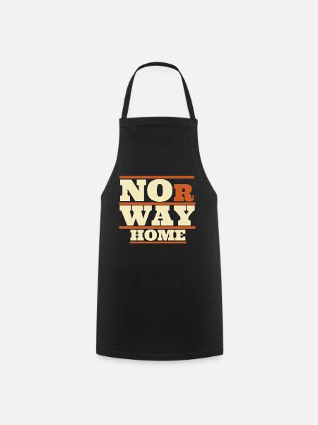 NoR Way Home - Kochschürze - Schwarz