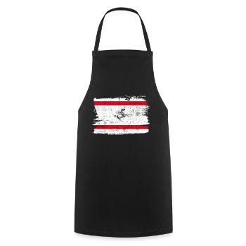 Tuscany Flag Flag Italy Peace Vintage - Cooking Apron - black - Front - AI Model Male 185 dark (185cm)