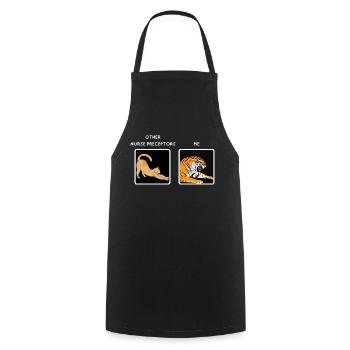 Funny Meme Nurse Preceptor Nursing Preceptorship - Cooking Apron - black - Front - AI Model Male 185 dark (185cm)