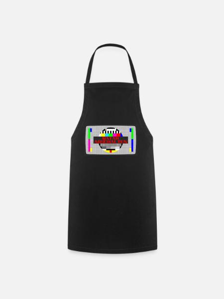 Boycott Qatar shut down Qatar No to the World Cup in Kata - Cooking Apron - black