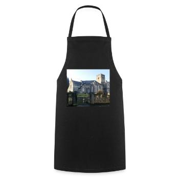 Church of Ireland Cathedral, Sligo Town, Irland. - Kochschürze - Schwarz - Vorne - AI Model Male 185 dark (185cm)