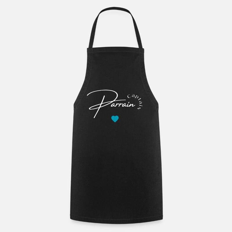 Captain parrain - Tablier de cuisine - noir