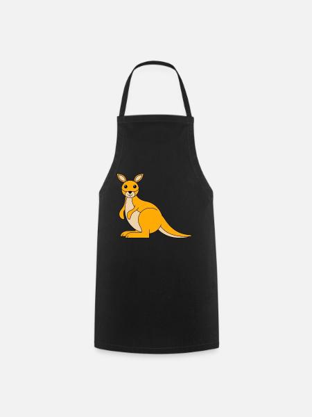 Wallaby - Kochschürze - Schwarz