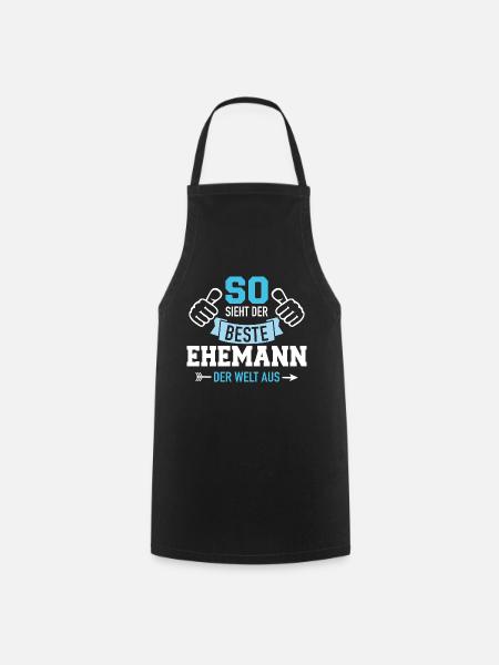 Ehemann - Kochschürze - Schwarz