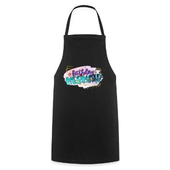 Ocean Sublimation - Cooking Apron - black - Front - AI Model Male 185 dark (185cm)