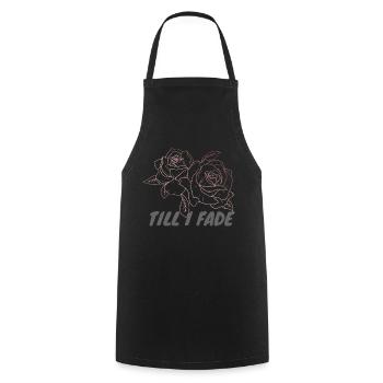 Till I Fade - Cooking Apron - black - Front - AI Model Male 185 dark (185cm)