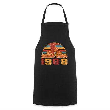 Bicycle Mountain Bike Bicycles Bike Year of construction 1988 - Cooking Apron - black - Front - AI Model Male 185 dark (185cm)