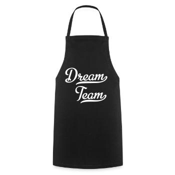 Dream Team - Cooking Apron - black - Front - AI Model Male 185 dark (185cm)