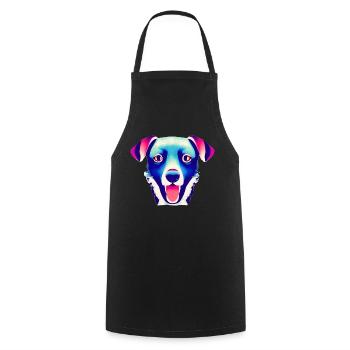 Hund Labrador Haustier Hundehalter Geschenk Hunde - Kochschürze - Schwarz - Vorne - AI Model Male 185 dark (185cm)