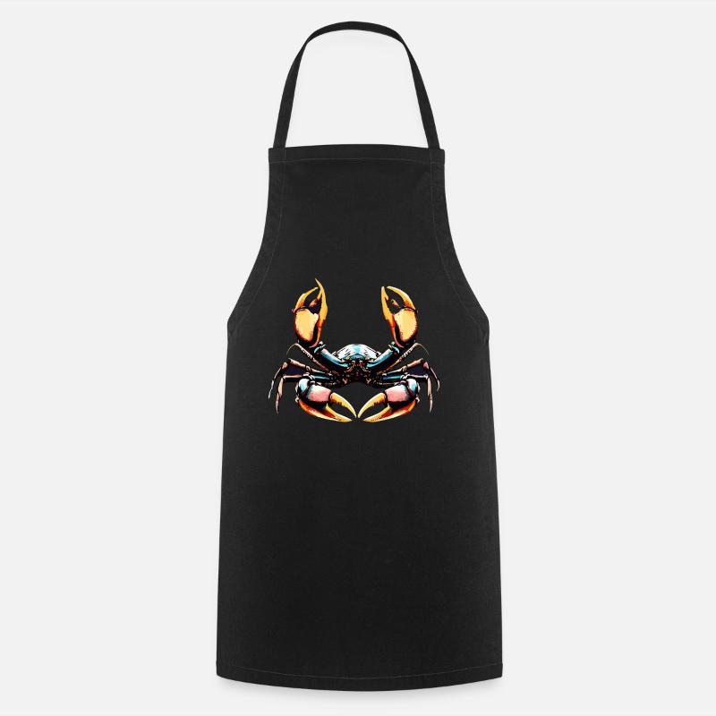 HOMARDS - Tablier de cuisine - noir