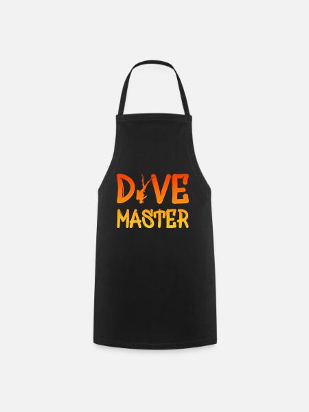 Dive Master - Kochschürze - Schwarz