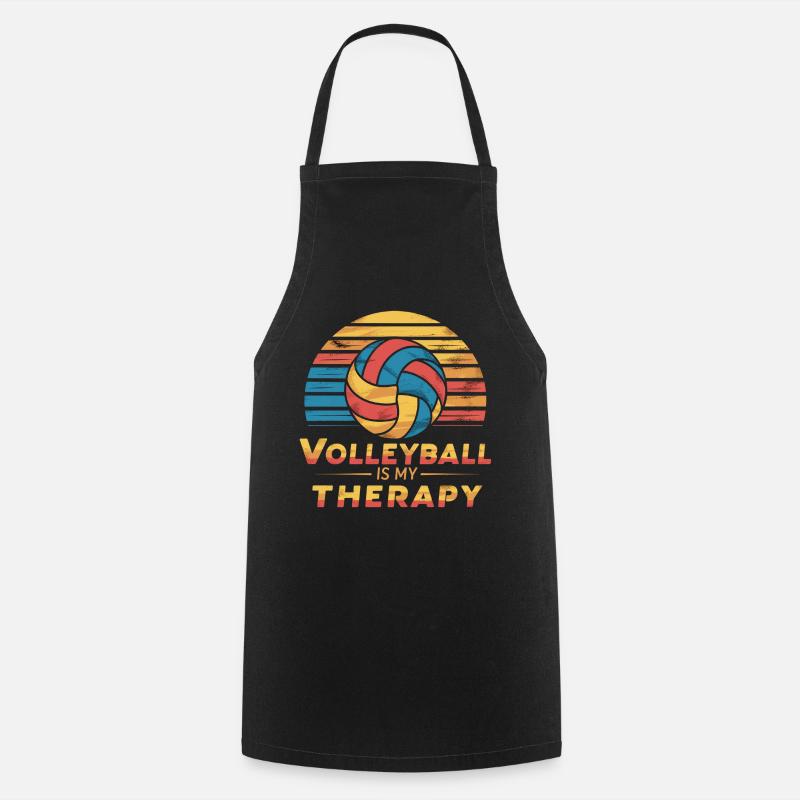 Volleyball - Cooking Apron - black