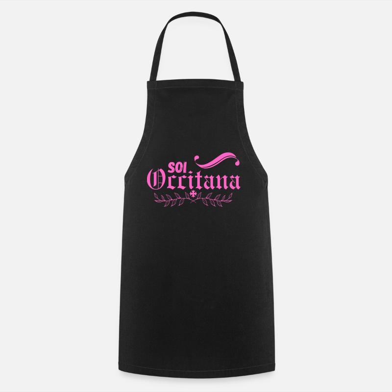SOI OCCITANA - Tablier de cuisine - noir