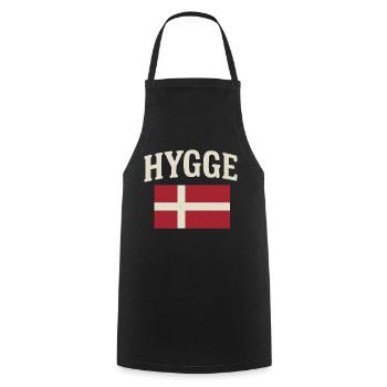 Hygge - Kochschürze - Schwarz - Vorne - AI Model Male 185 dark (185cm)