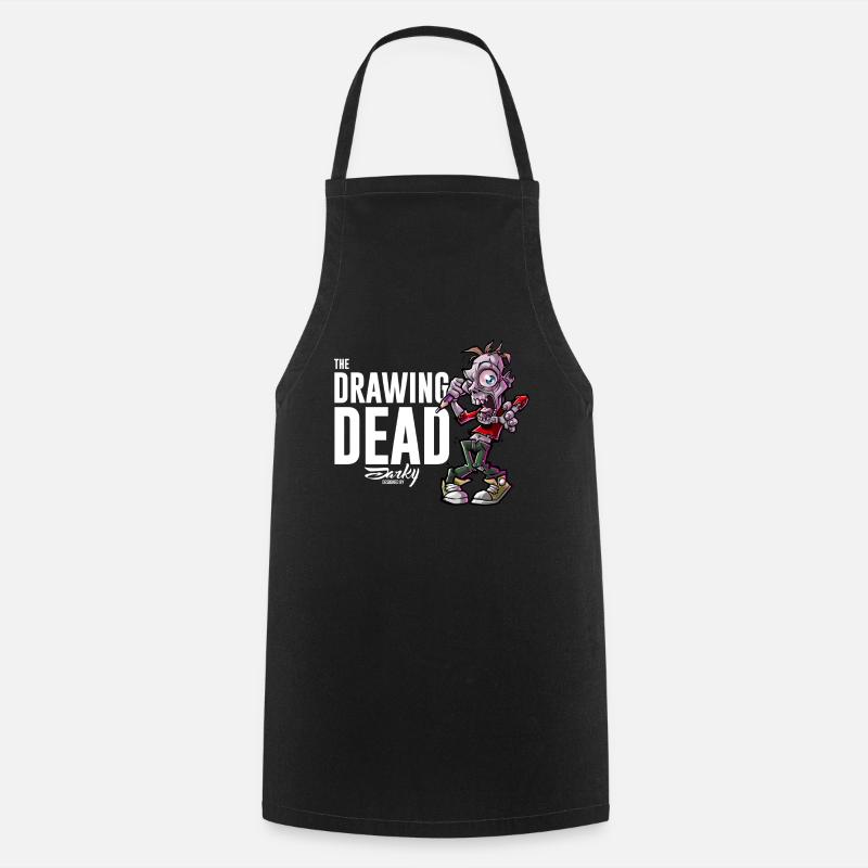 The Drawing Dead 01xa - Tablier de cuisine - noir