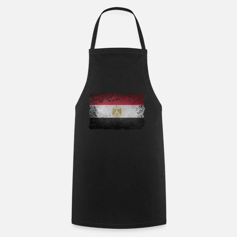 Egypt - Cooking Apron - black