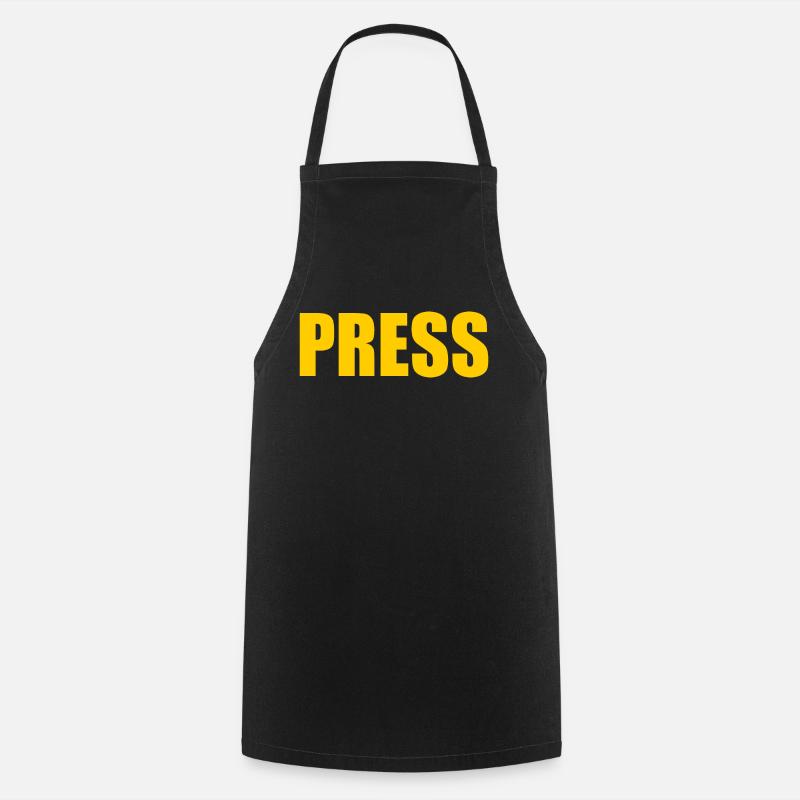 Presse - Kochschürze - Schwarz
