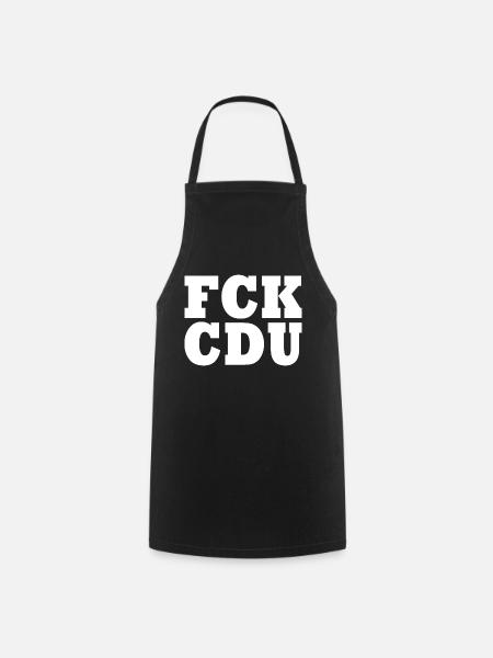 Cdu - Kochschürze - Schwarz