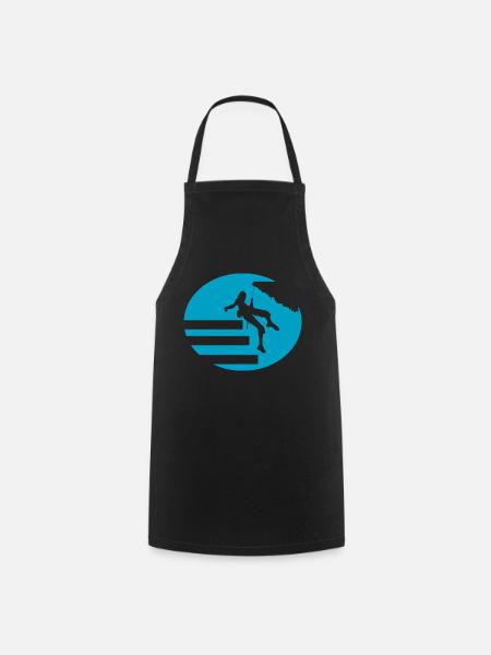 Escalade de bloc - Tablier de cuisine - noir