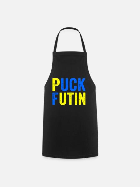 Puck futin - Kochschürze - Schwarz