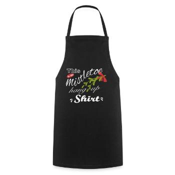 Chemise suspendue au gui - Tablier de cuisine - noir - Devant - AI Model Male 185 dark (185cm)